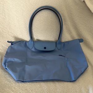 Longchamp Le Pilage Light blue tote
